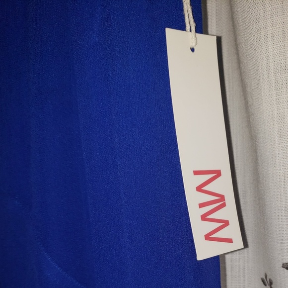 Blue BNWT Maggie Ward MW Louise Brooks Dress - Picture 7 of 8